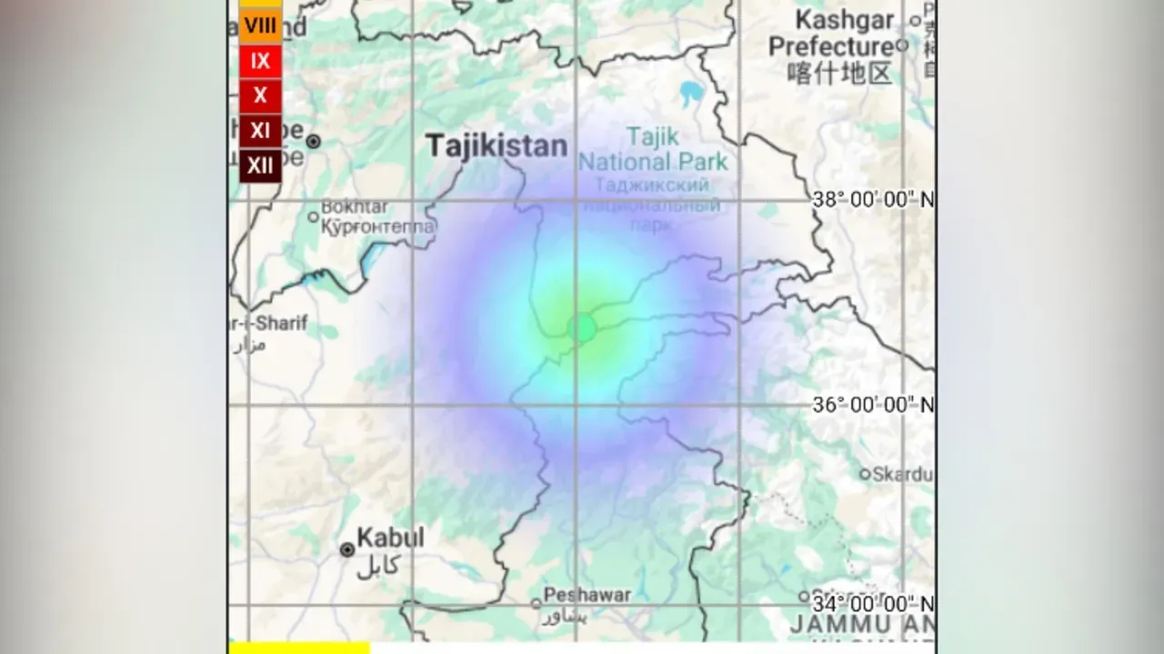 4.1-magnitude earthquake jolts Afghanistan, situation normal