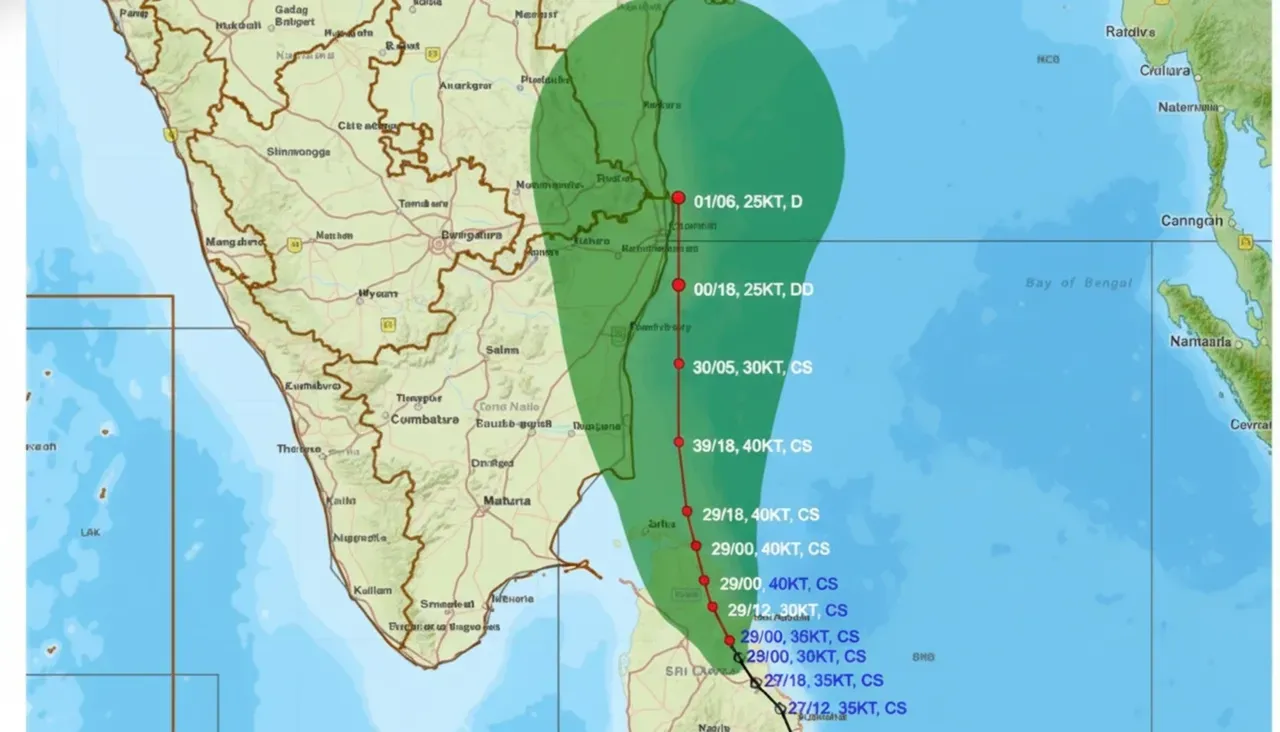 Cyclone Ditwah closing in; IMD warns Tamil Nadu, Puducherry with orange alert