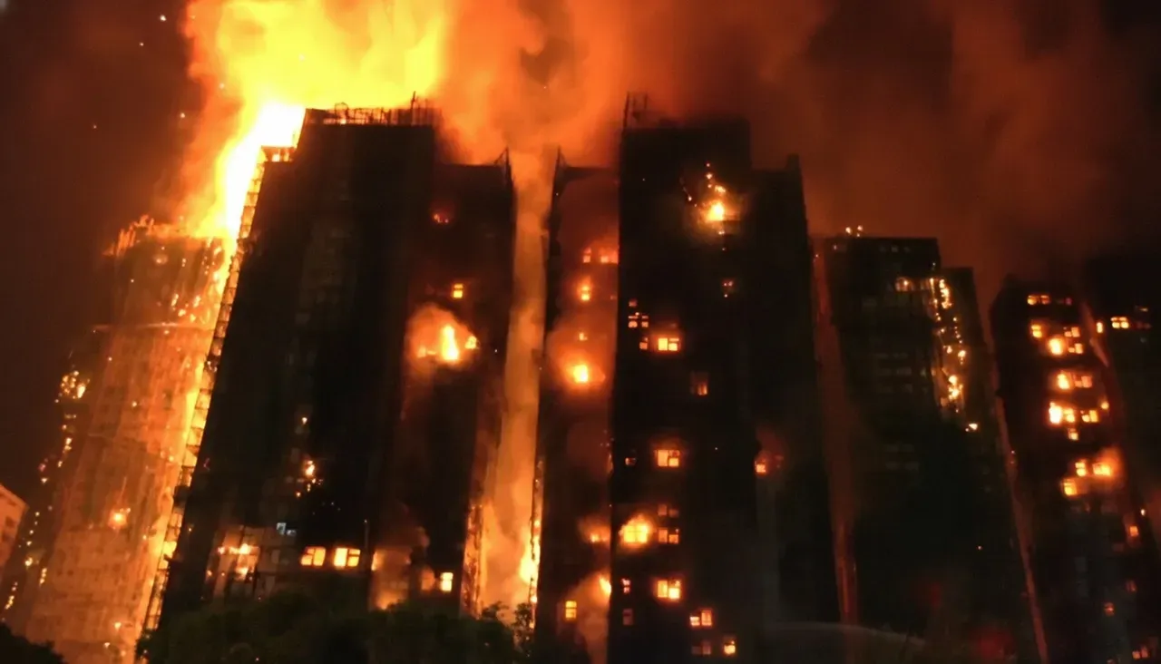 Hong Kong high-rise fire claims 44 lives, over 300 missing