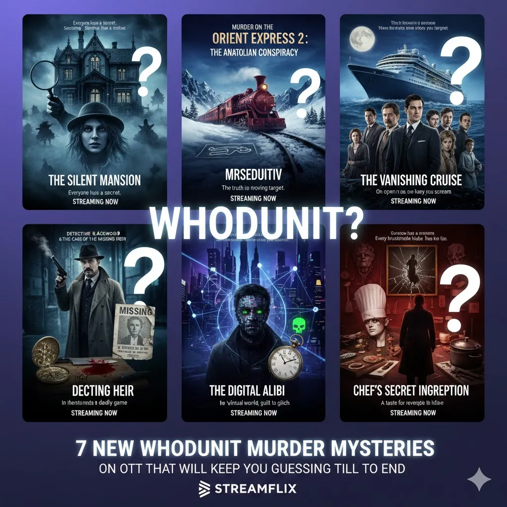 7 Must-Watch Whodunit Murder Mysteries on OTT That’ll Keep You Guessing Till the End
