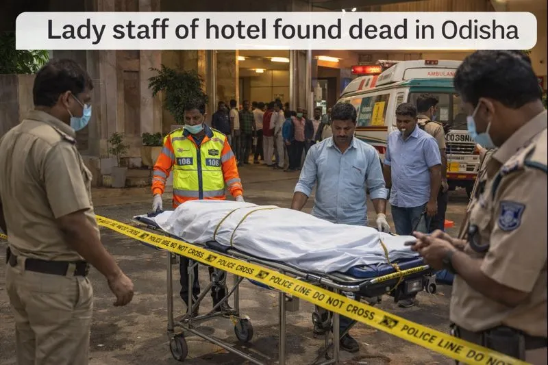Lady staff of hotel found dead in Odisha