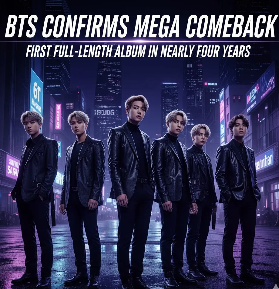 BTS Announces Major Comeback with First Full-Length Album in Almost Four Years