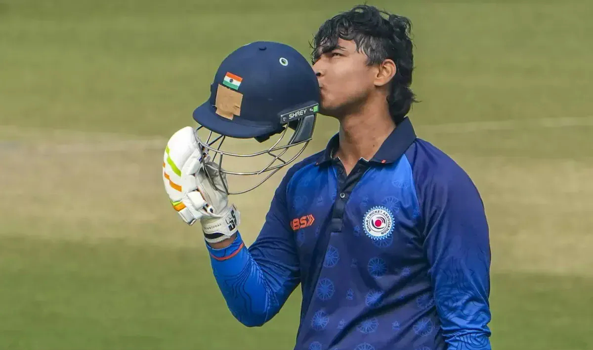 Vaibhav Suryavanshi storms to 96 off 50 balls against Scotland U-19