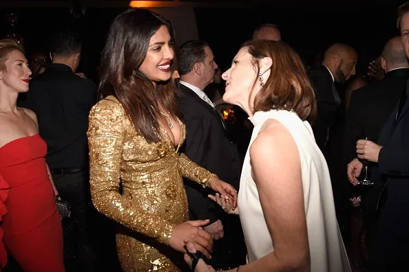 Priyanka Chopra Heads to Golden Globes After New Year Celebration with Family