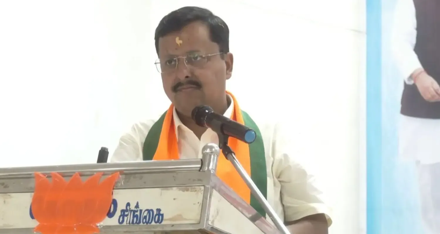 BJP’s Nitin Nabin Urges 90-Day Grassroots Campaign in Tamil Nadu to Take on DMK