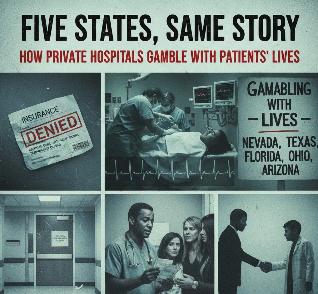 Five States, One Crisis: Private Hospitals Gambling with Patients’ Lives
