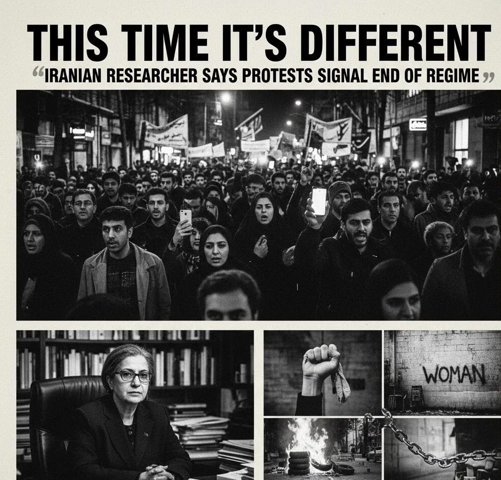 ranian Researcher Warns Current Protests May Signal Regime’s Fall