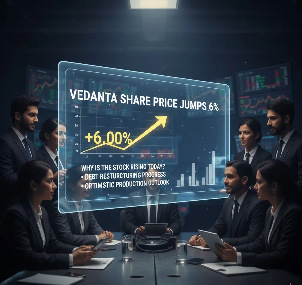Vedanta Shares Surge 6%: What’s Fueling the Stock’s Rise Today