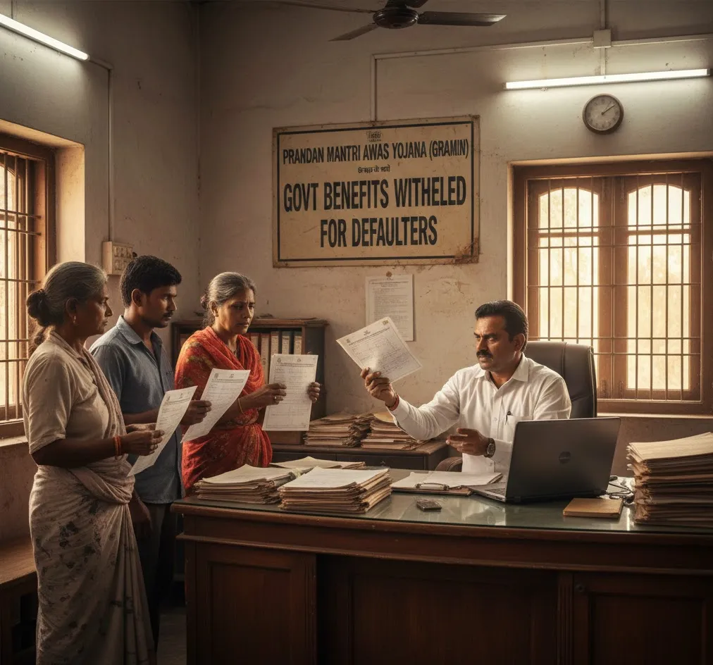 Odisha BDO Accused of Withholding Government Benefits from Defaulter Awas Yojana Beneficiaries