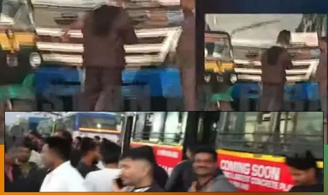 Bhubaneswar: Ama Bus-Auto Collision Triggers Protest at Baramunda Bus Stand
