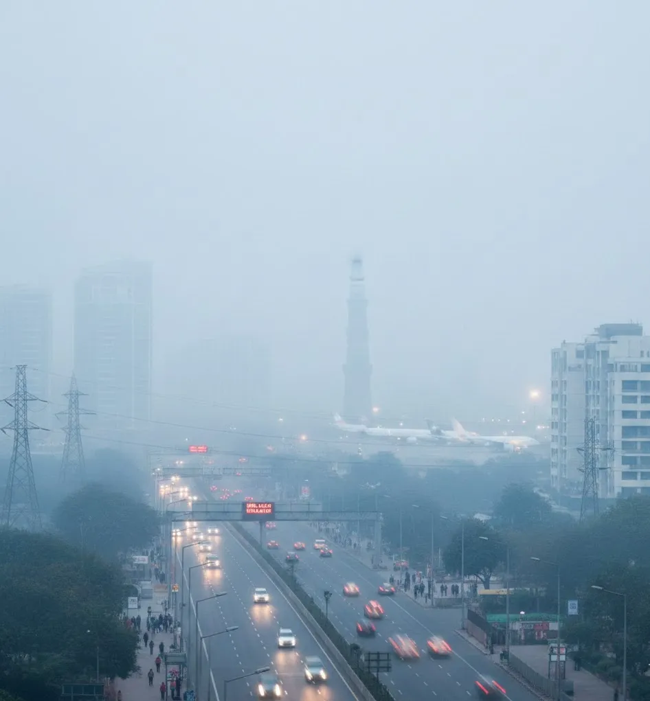 Cold wave tightens grip on Delhi-NCR; thick fog disrupts flight operations