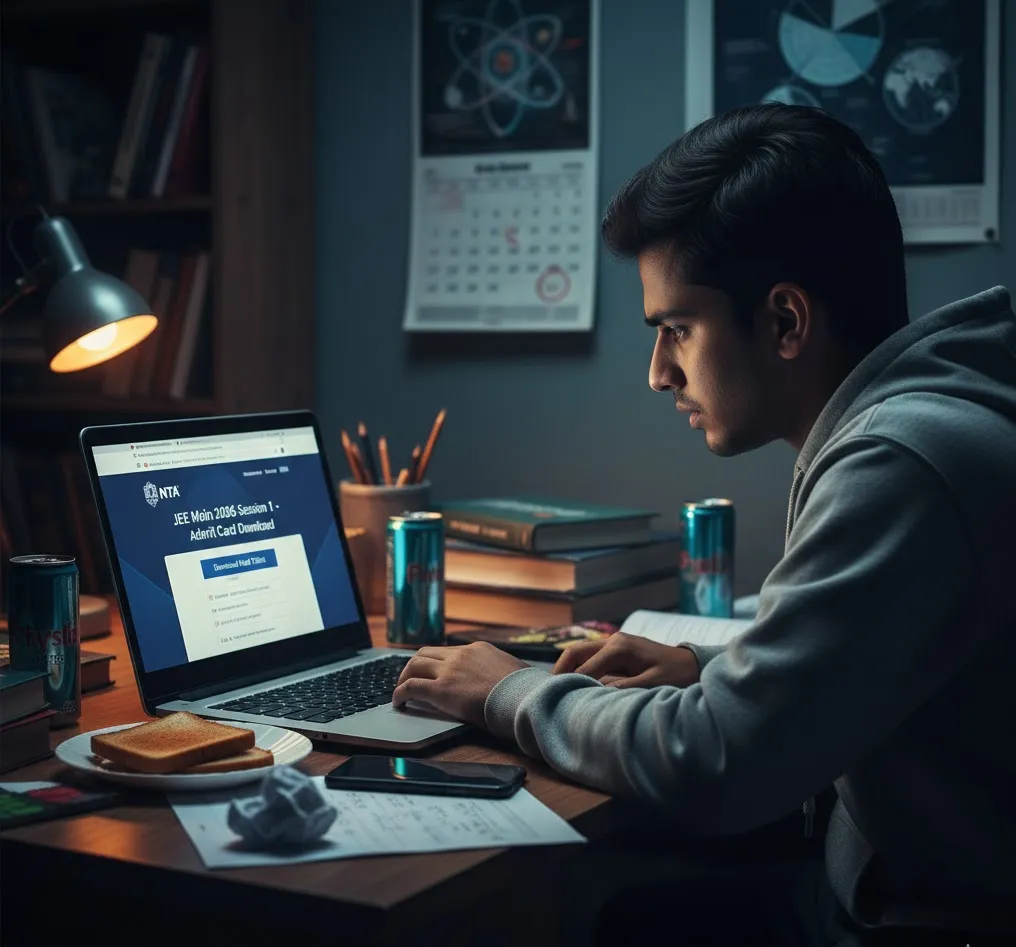 JEE Main 2026 Admit Card Released: Download NTA Hall Tickets for Session 1 Here