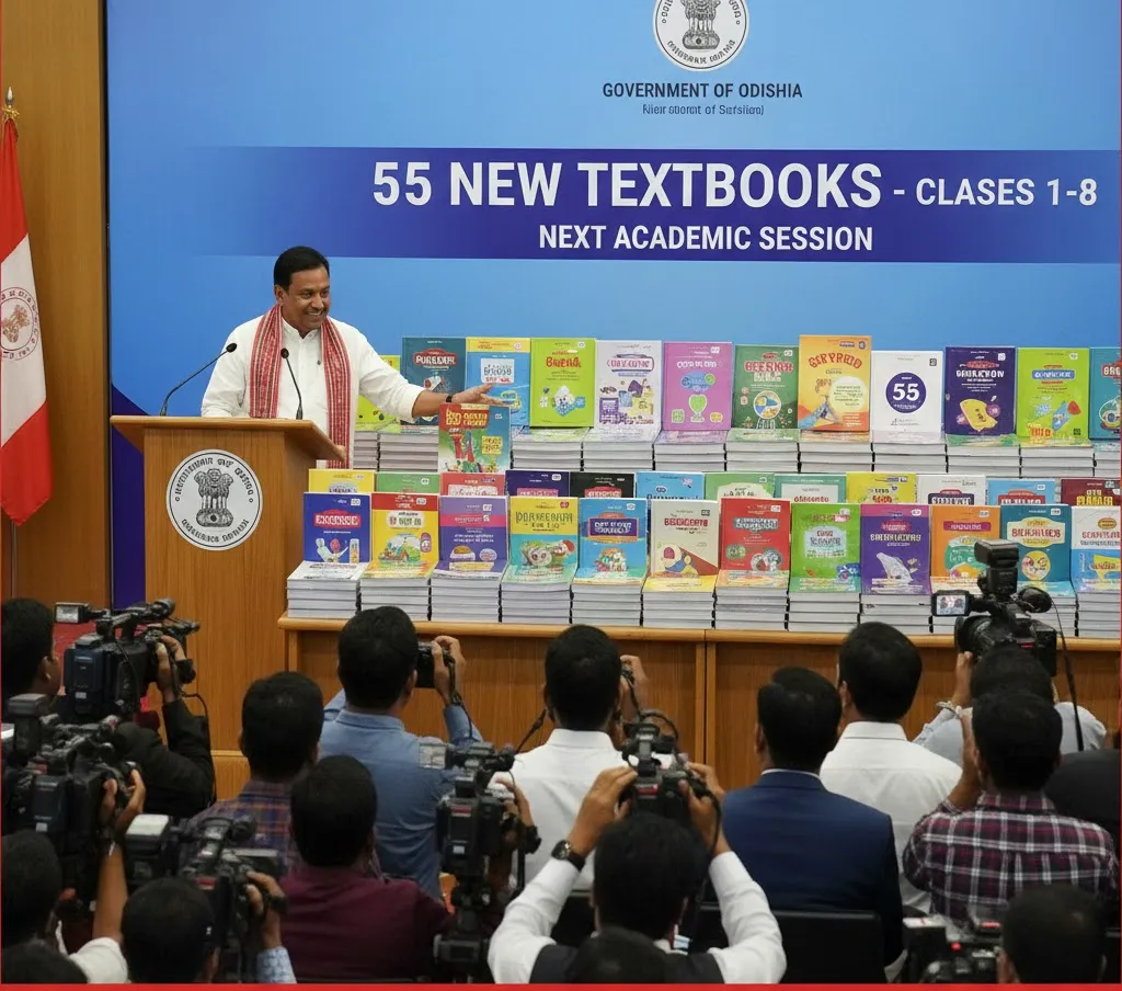 Odisha Govt to Introduce 55 New Textbooks for Classes 1–8 in Upcoming Academic Session