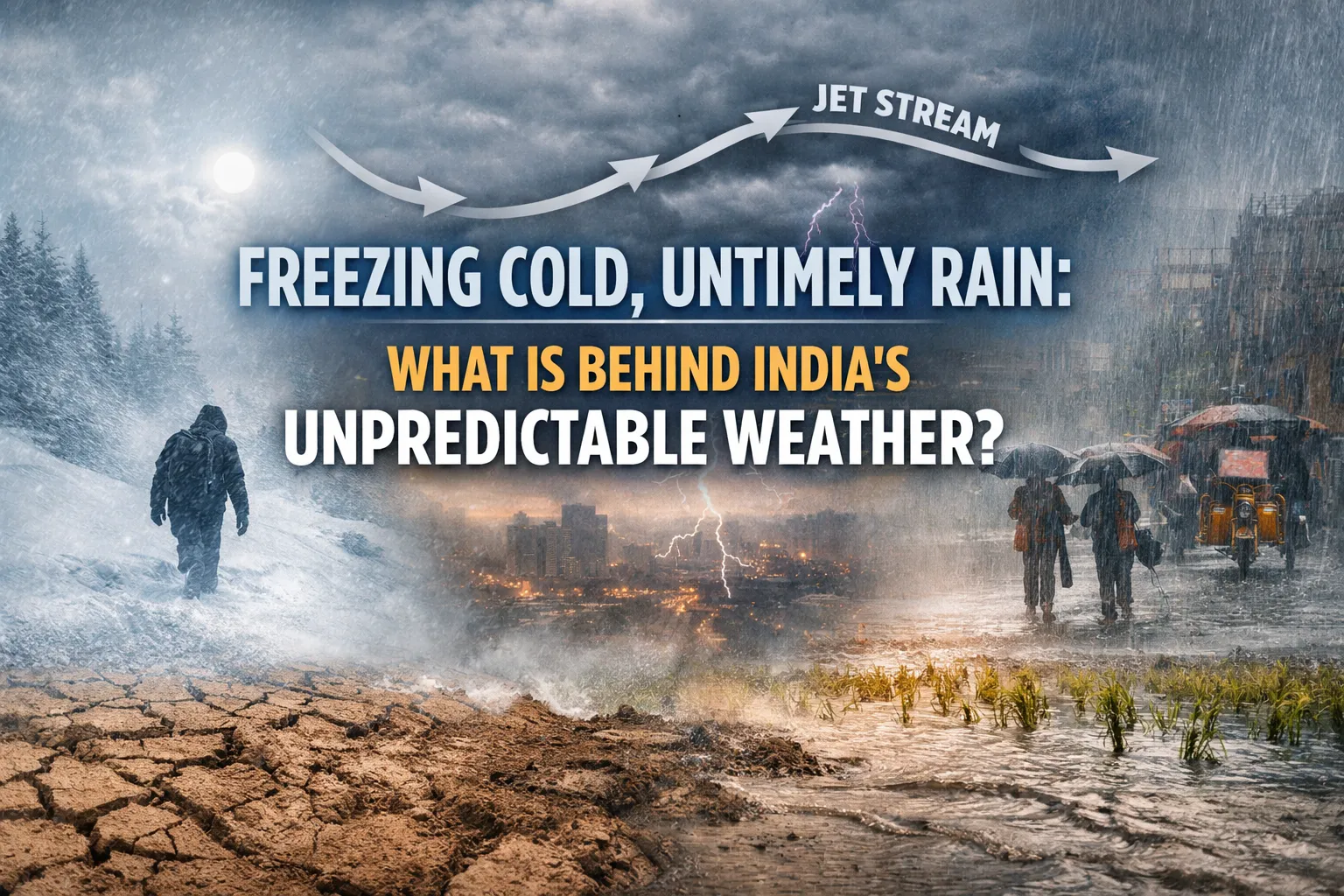 Freezing Cold, Unseasonal Rain: The Forces Disrupting India’s Weather Patterns