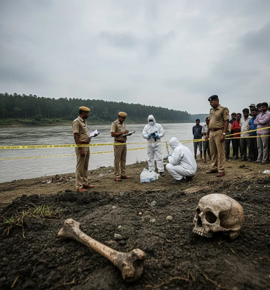 Human skull and bones discovered near riverbank in Bolangir, Odisha