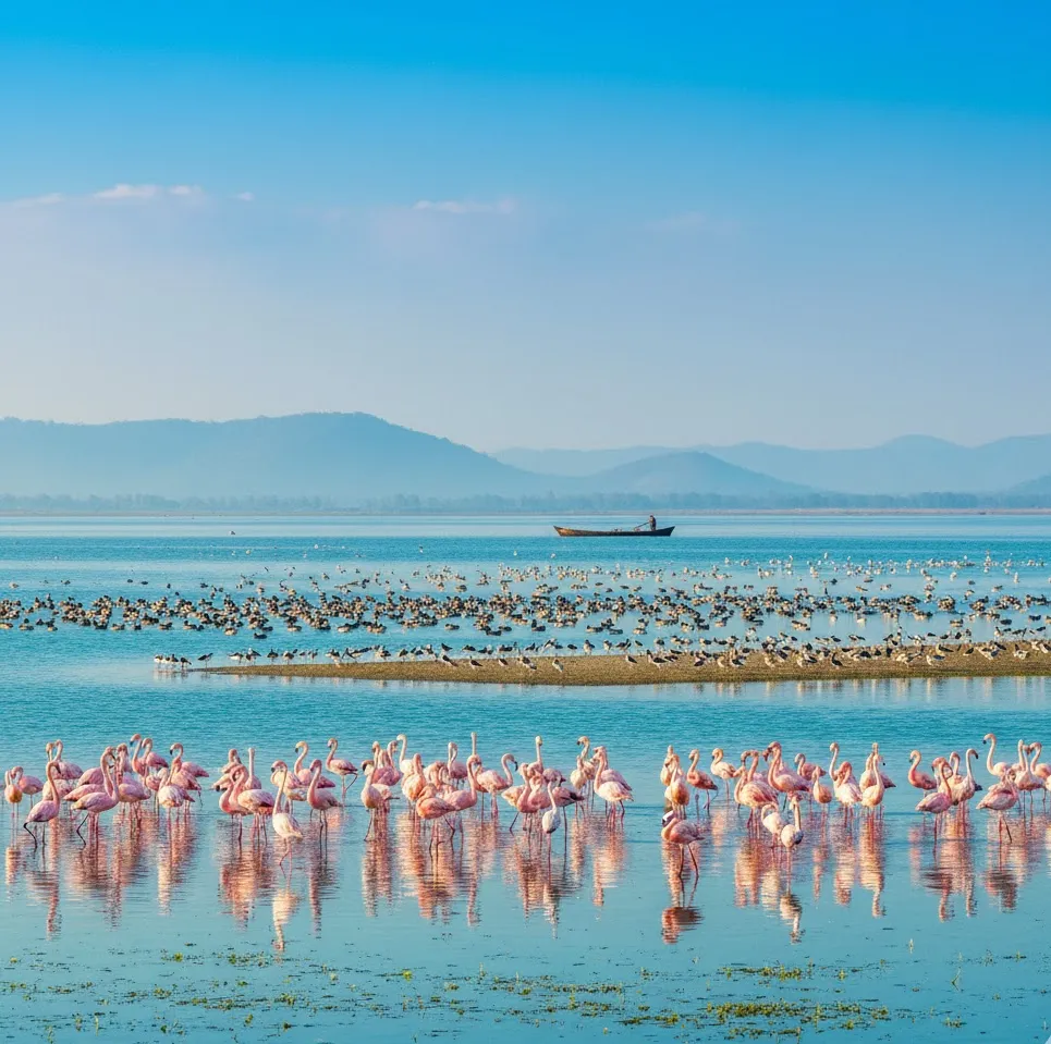 Chilika hosts over 11 lakh migratory birds in 2026, indicating a thriving ecosystem