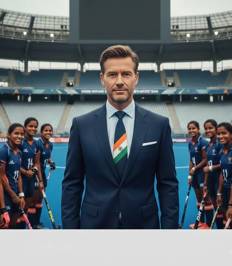 Indian Women’s Hockey Team Appoints Sjoerd Marijne as Chief Coach