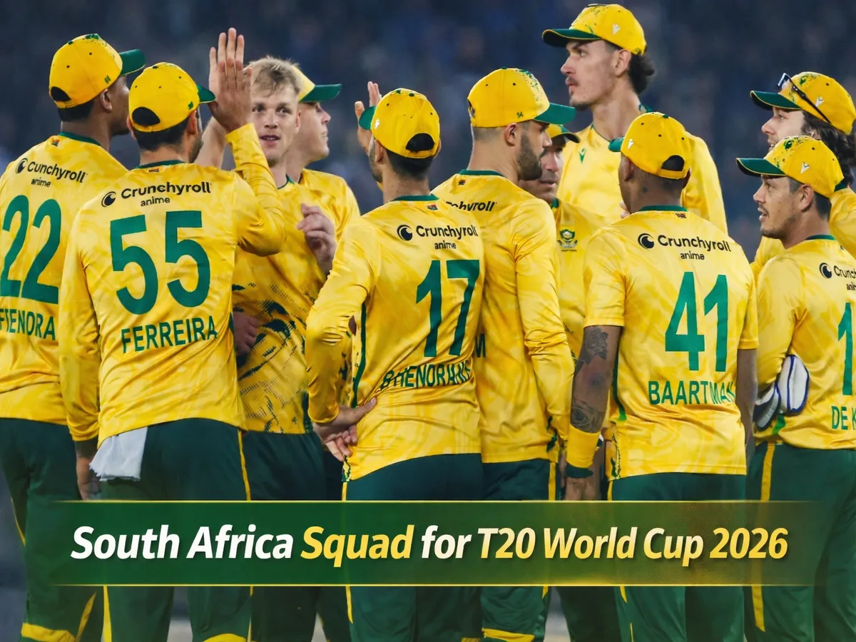 South Africa Drop Tristan Stubbs, Ryan Rickelton as Aiden Markram Leads T20 World Cup Squad