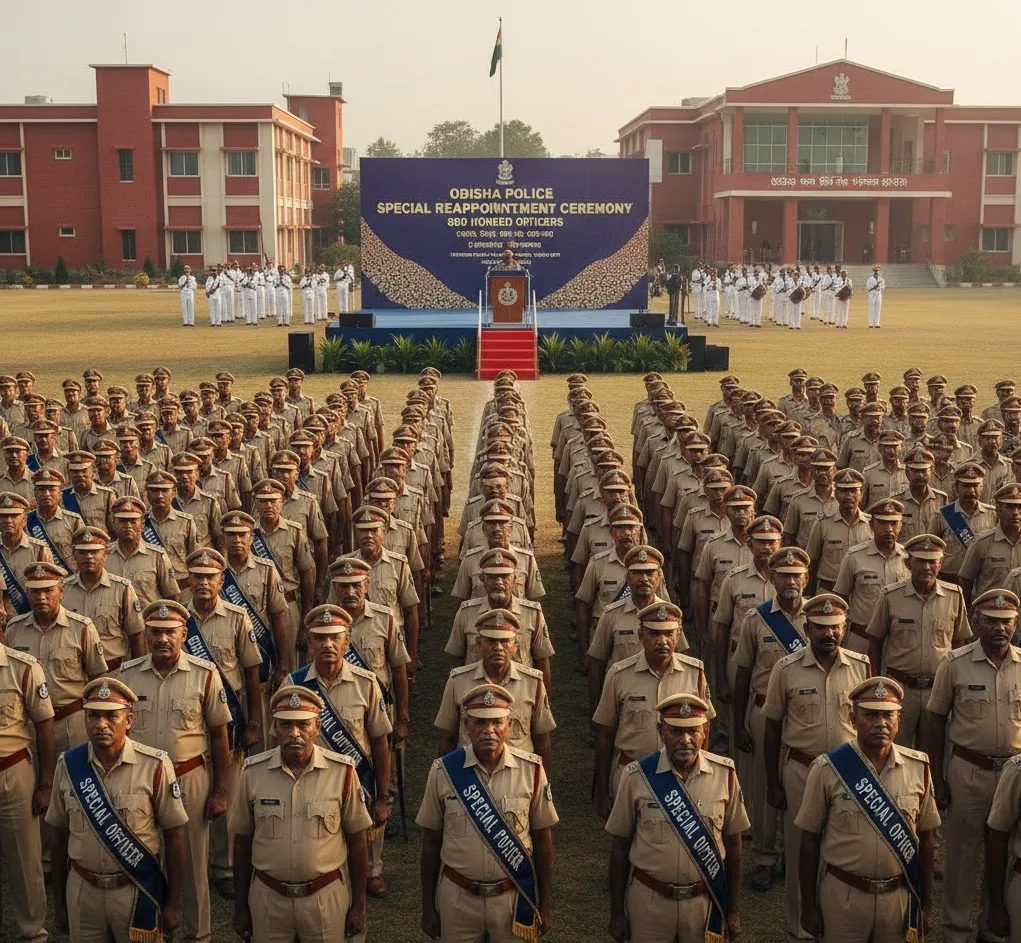 800 Retired Police Personnel to Return as Special Police Officers in Odisha