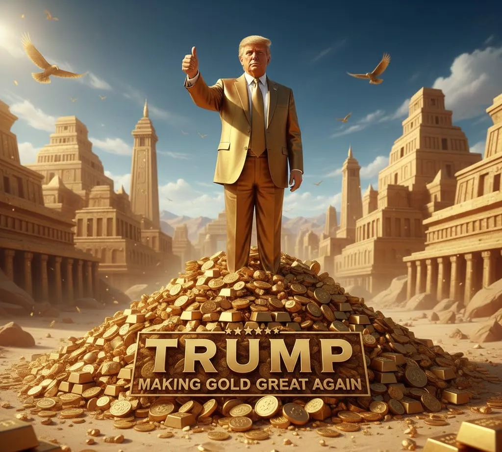 Not America, but Trump Is Definitely Making Gold Great Again