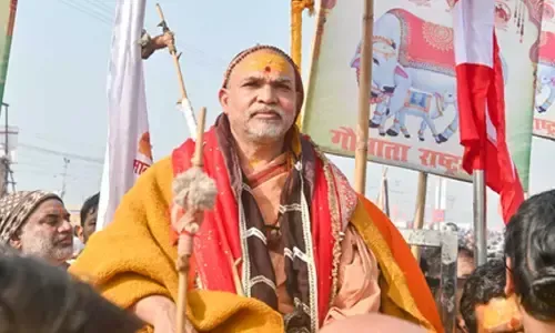 Magh Mela Authority Summons Swami Avimukteshwaranand Over Shankaracharya Title Dispute