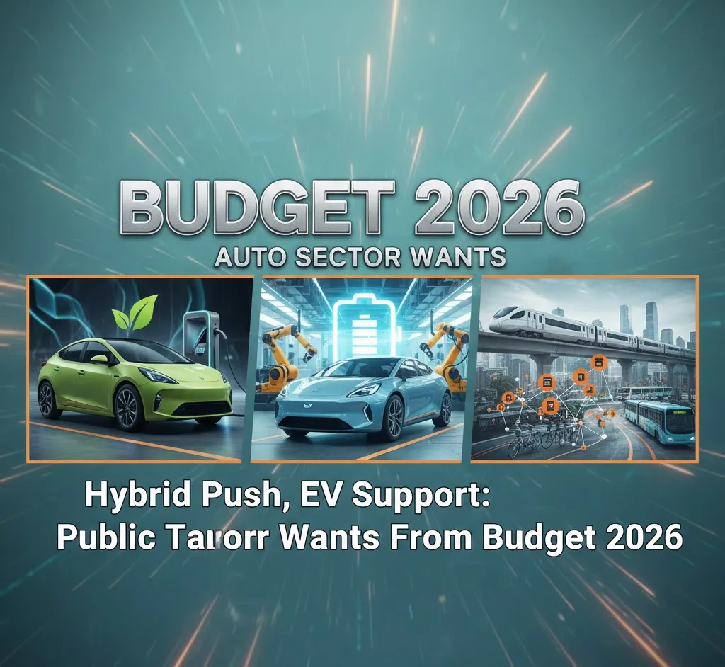 Hybrid boost, EV incentives, public transport push: Auto sector’s key Budget 2026 demands