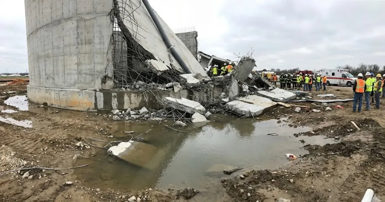 Rs 21-Crore Surat Water Tank Collapses During Trial Run Ahead of Inauguration