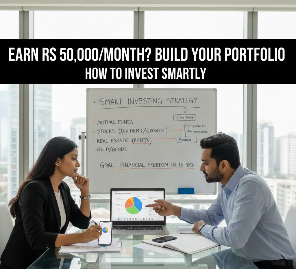 How to Invest Smartly on a Rs 50,000 Salary: Emergency Fund, SIPs and Safe Wealth Building