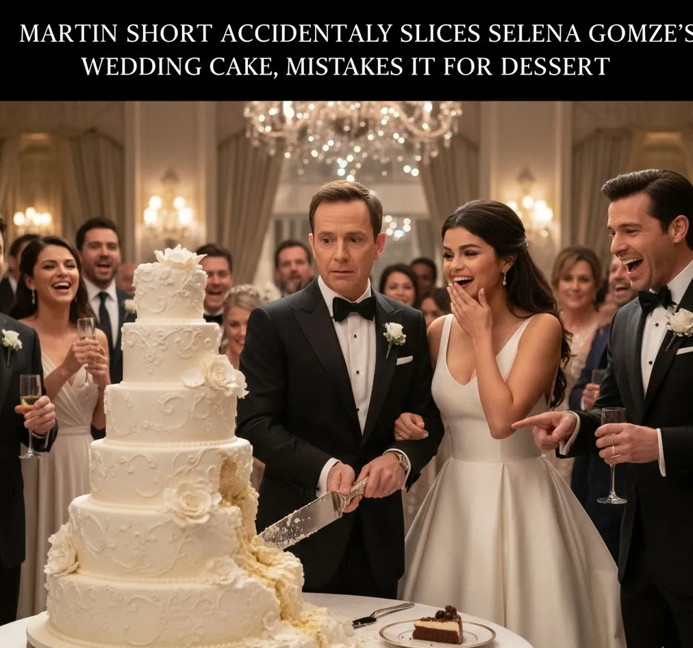 Martin Short Shares Awkward Moment Cutting Selena Gomez’s Wedding Cake by Mistake