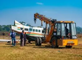 Crashed Charter Aircraft Near Rourkela to Be Shifted to Bhubaneswar for Technical Examination