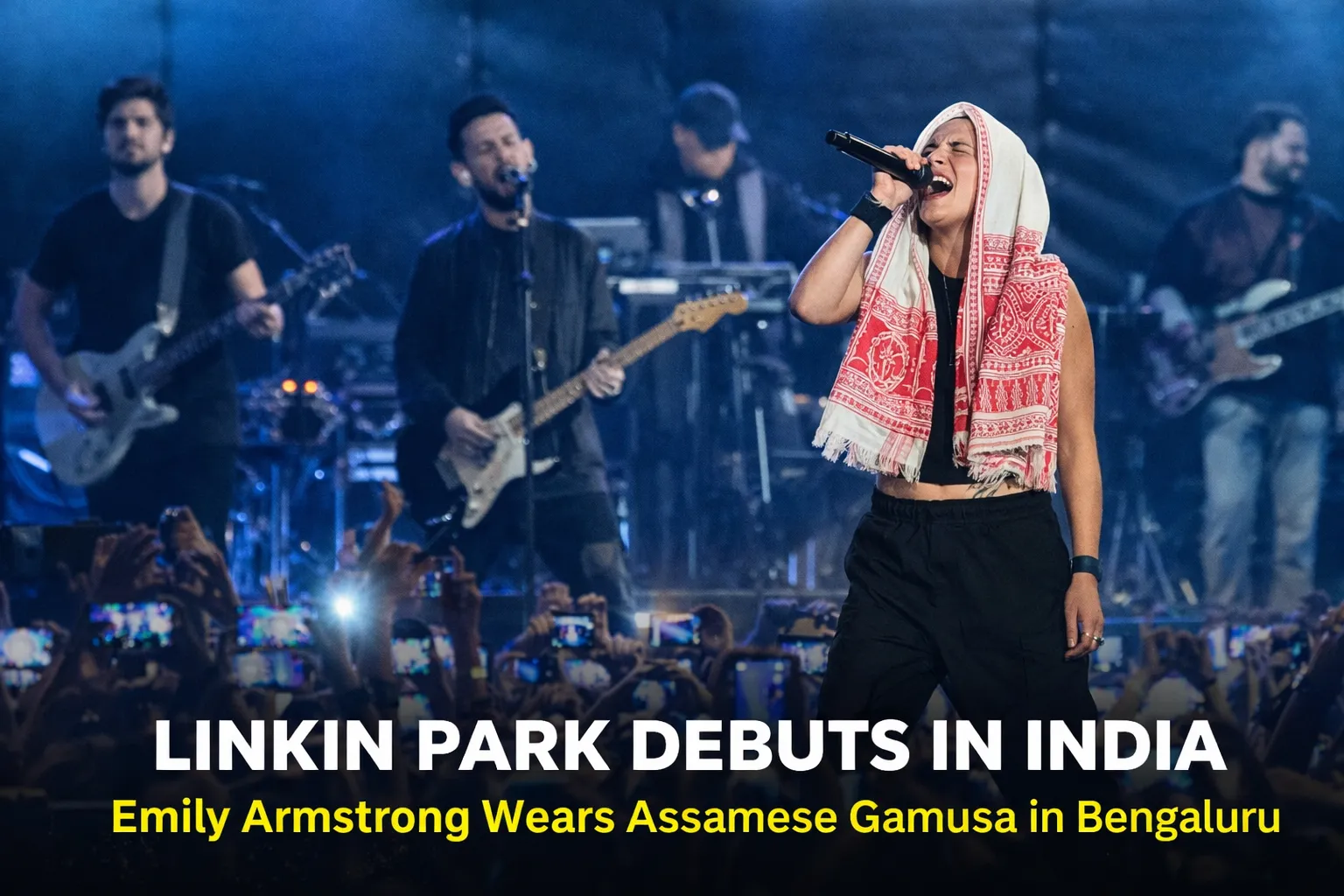 Linkin Park Makes Historic India Debut in Bengaluru with Cultural Tribute