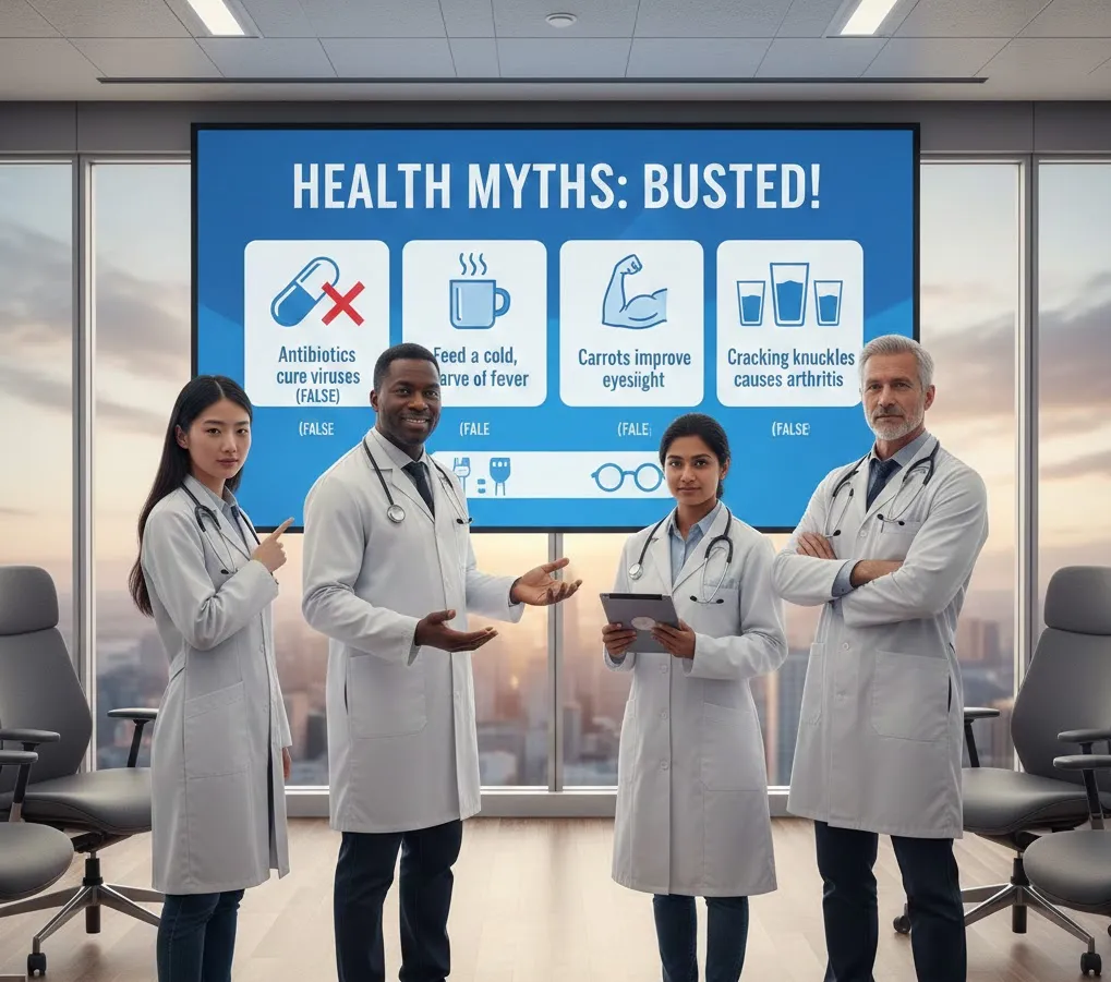 5 Common Health Myths Debunked by Experts: What You Should Really Know