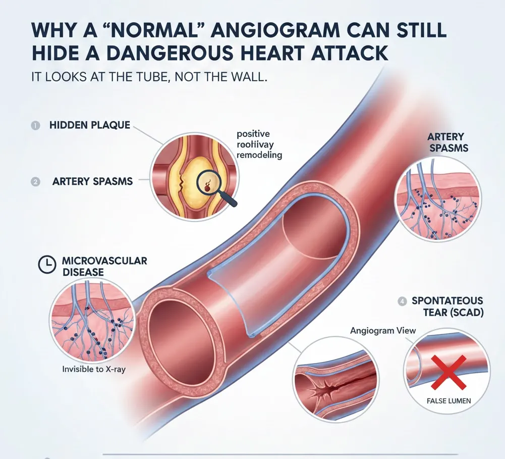 Why a ‘Clean’ Angiogram Doesn’t Always Mean a Healthy Heart: Understanding MINOCA