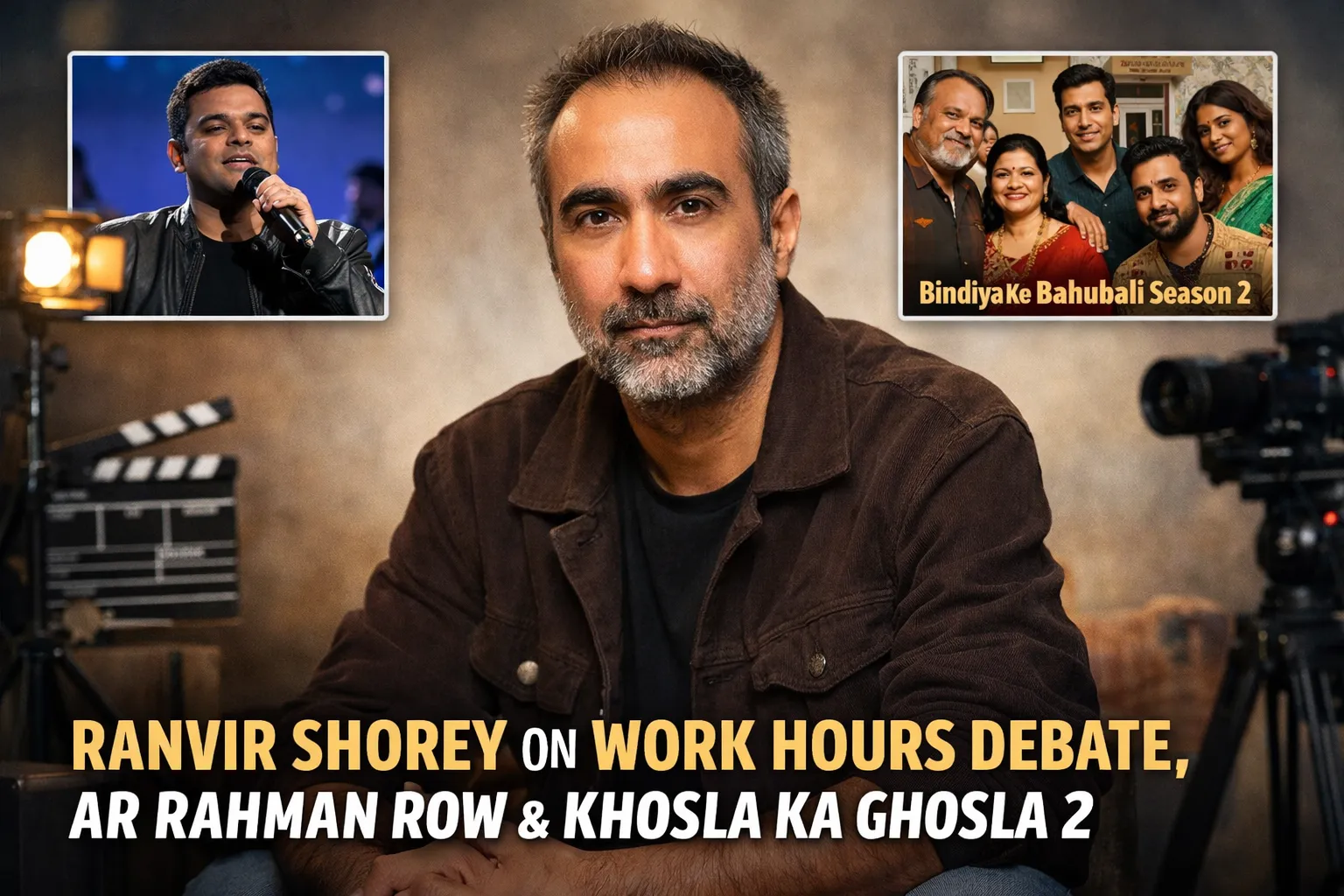 Ranvir Shorey on 12-Hour Shoots, 8-Hour Workday Debate and AR Rahman Controversy