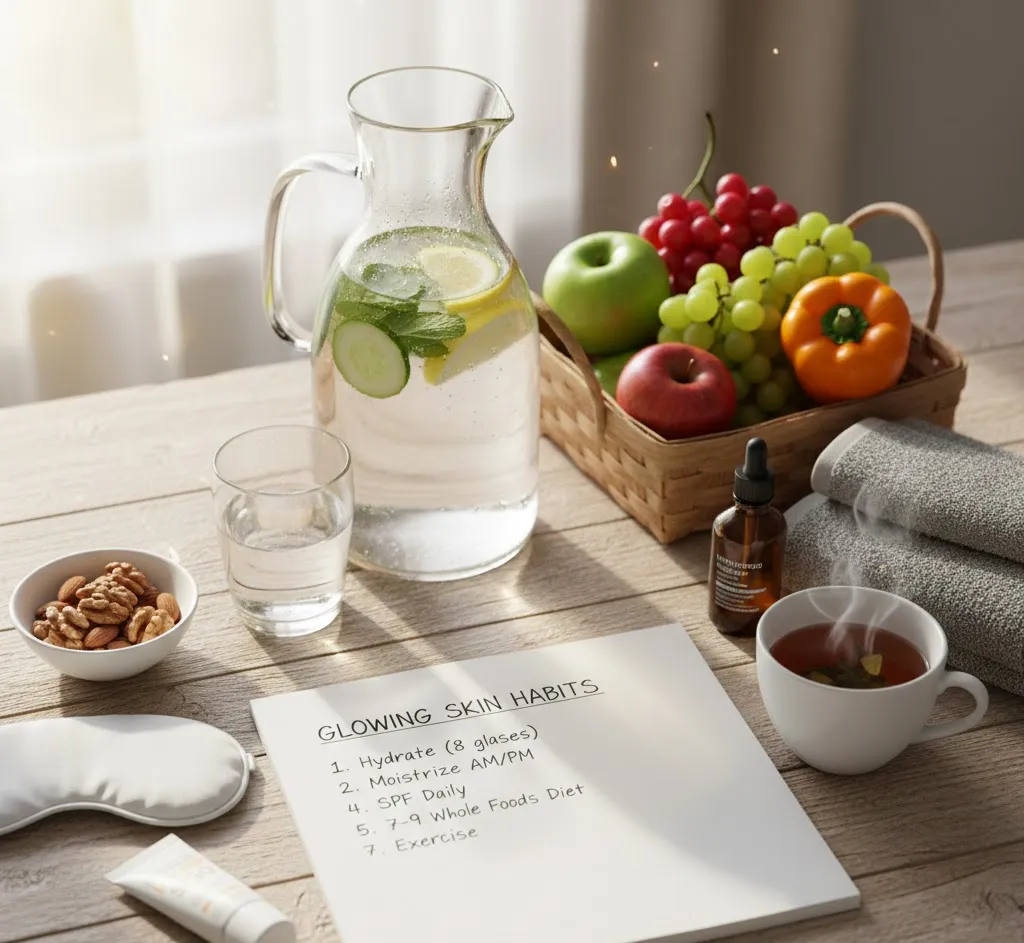 Natural Ways to Get Healthy, Glowing Skin Through Daily Care and Lifestyle Habits