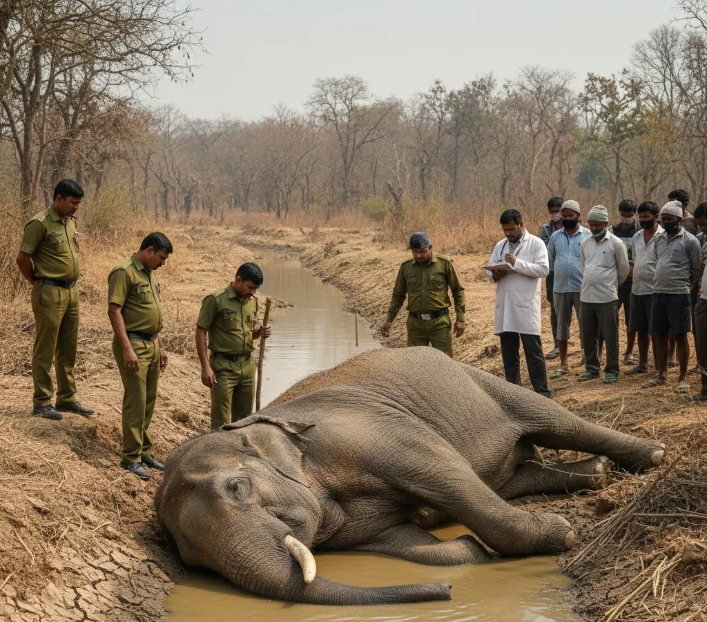 Another Female Elephant Found Dead in Odisha’s Bolangir District