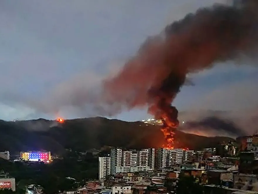 Explosions rock Venezuela as US carries out airstrikes on Caracas