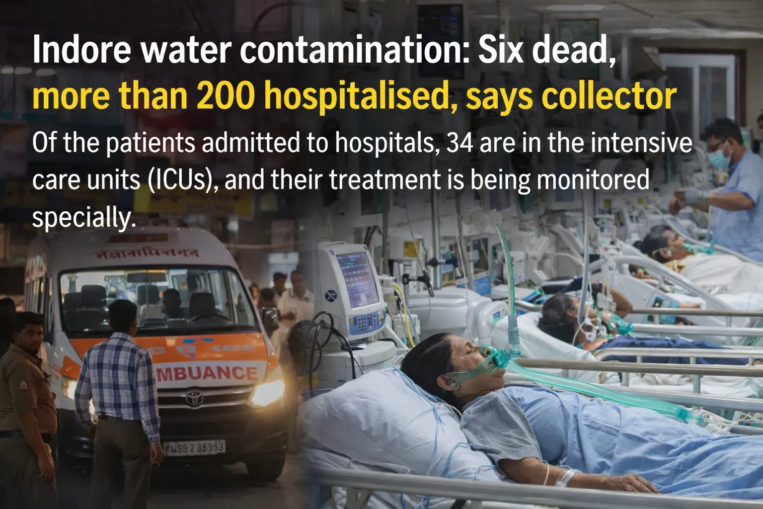Indore Water Contamination Leaves Six Dead and Over 200 Hospitalised, Says District Collector