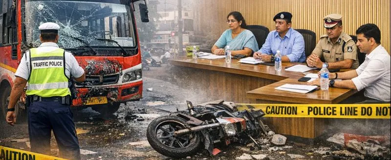 Ama Bus accidents prompt heightened vigil in Bhubaneswar; High-level committee formed