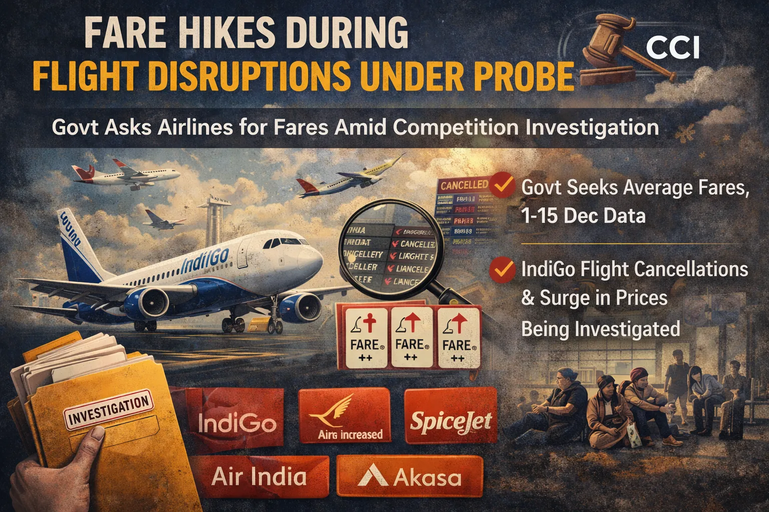 Airfare Spike Under Scrutiny as Government Seeks Data From Major Airlines