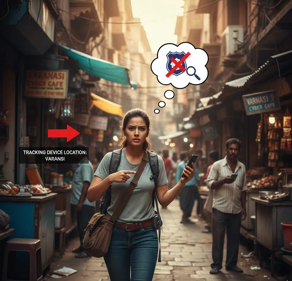 Varanasi phone theft: Mumbai techie tracks stolen device after police inaction