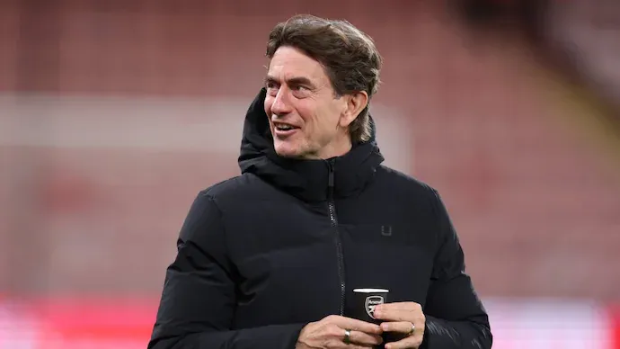 Tottenham boss Thomas Frank trolled after spotted drinking from Arsenal cup