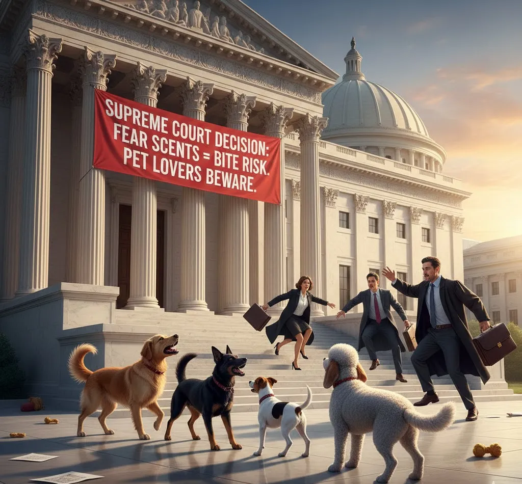 Dogs can smell people scared of them and bite, Supreme Court tells pet lovers