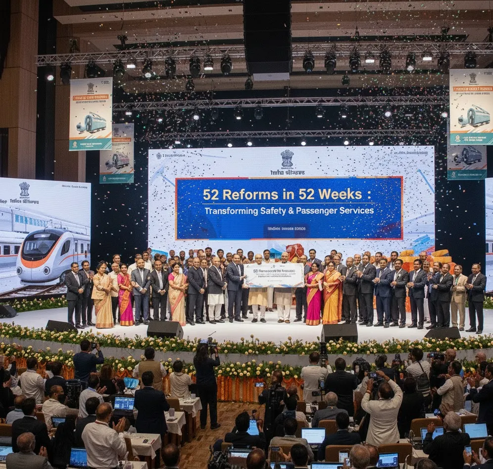 Indian Railways Launches ‘52 Reforms in 52 Weeks’ Initiative to Enhance Safety and Passenger Experience