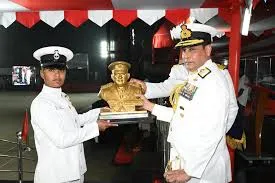 INS Chilka Holds Passing-Out Parade for 02/25 Batch of Naval and Coast Guard Trainees