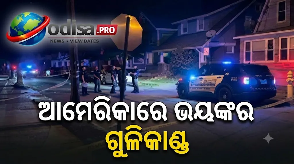 ଆମେରିକାରେ ଭୟଙ୍କର ଗୁଳିକାଣ୍ଡ: ୨ ଶିଶୁଙ୍କ ସମେତ ୯ ଜଣଙ୍କ ମୃତ୍ୟୁ
