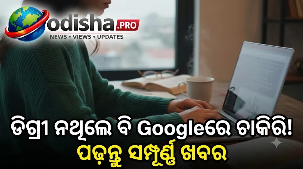 ଡିଗ୍ରୀ ନଥିଲେ ବି Googleରେ ଚାକିରି! ₹୧୦ କୋଟିରୁ ଅଧିକ ପ୍ୟାକେଜ୍ ନେଇ ଚର୍ଚ୍ଚା