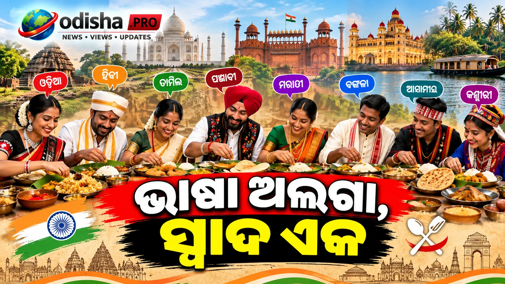 ଭାଷା ଅଲଗା, ସ୍ୱାଦ ଏକ: ସଙ୍ଗୀତ ମାଧ୍ୟମରେ ଭାରତର ବିଭିନ୍ନ ସଂସ୍କୃତିକୁ ଯୋଡ଼ିଲା India Sweet House