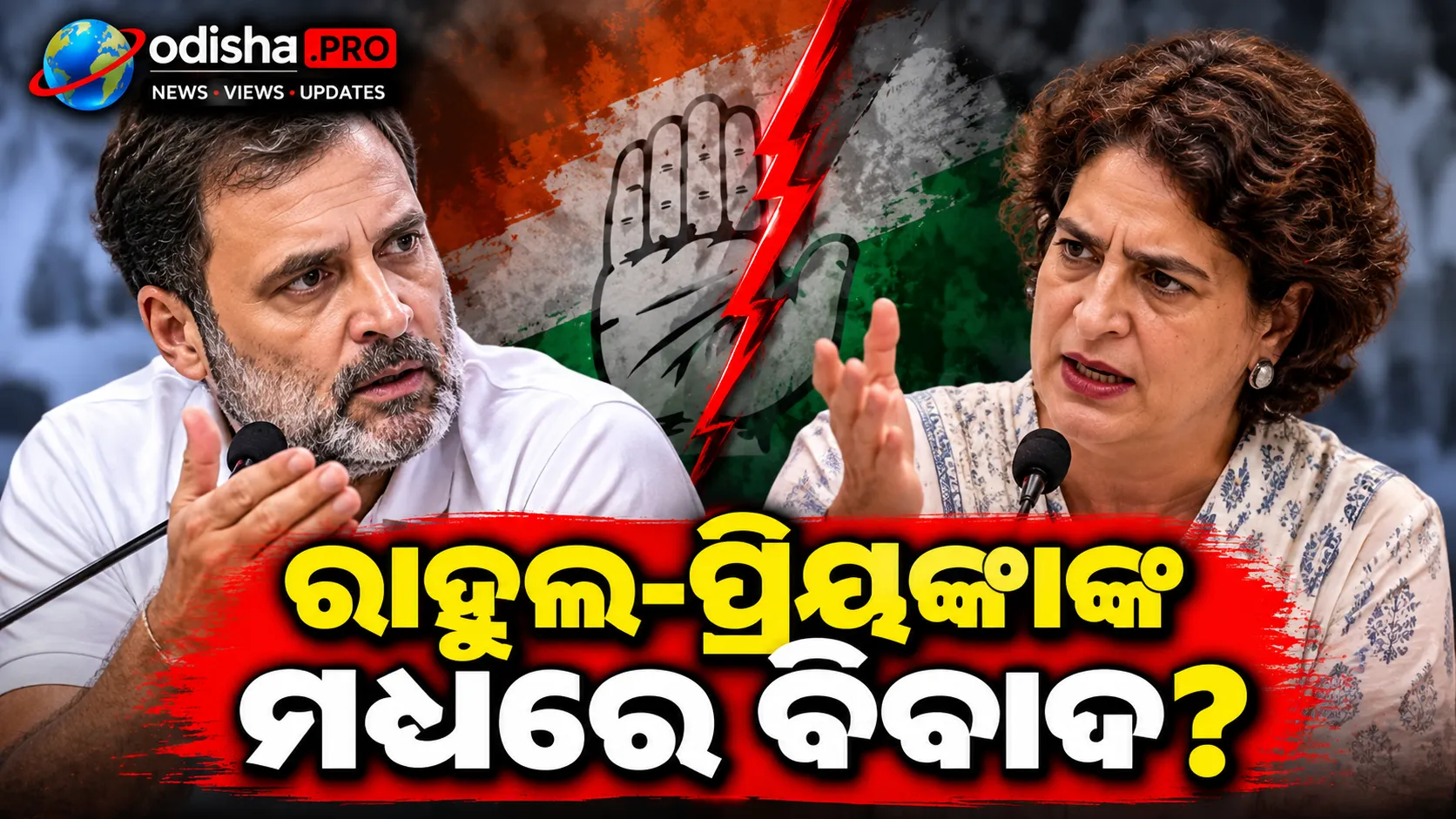 ରାହୁଲ-ପ୍ରିୟଙ୍କାଙ୍କ ମଧ୍ୟରେ ବିବାଦ? ରାଇହାନଙ୍କ ଫଟୋ ପ୍ରଦର୍ଶନୀକୁ ନେଇ ବିଜେପିର ବଡ଼ ଦାବି