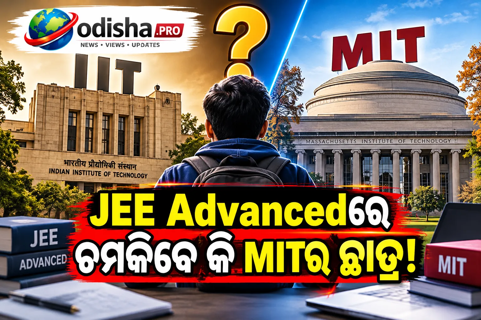 MIT ବନାମ IIT: ଜଣେ ସାଧାରଣ MIT ଛାତ୍ର JEE Advanced ପାସ୍ କରି IITରେ ଭର୍ତ୍ତି ହୋଇପାରିବେ କି?